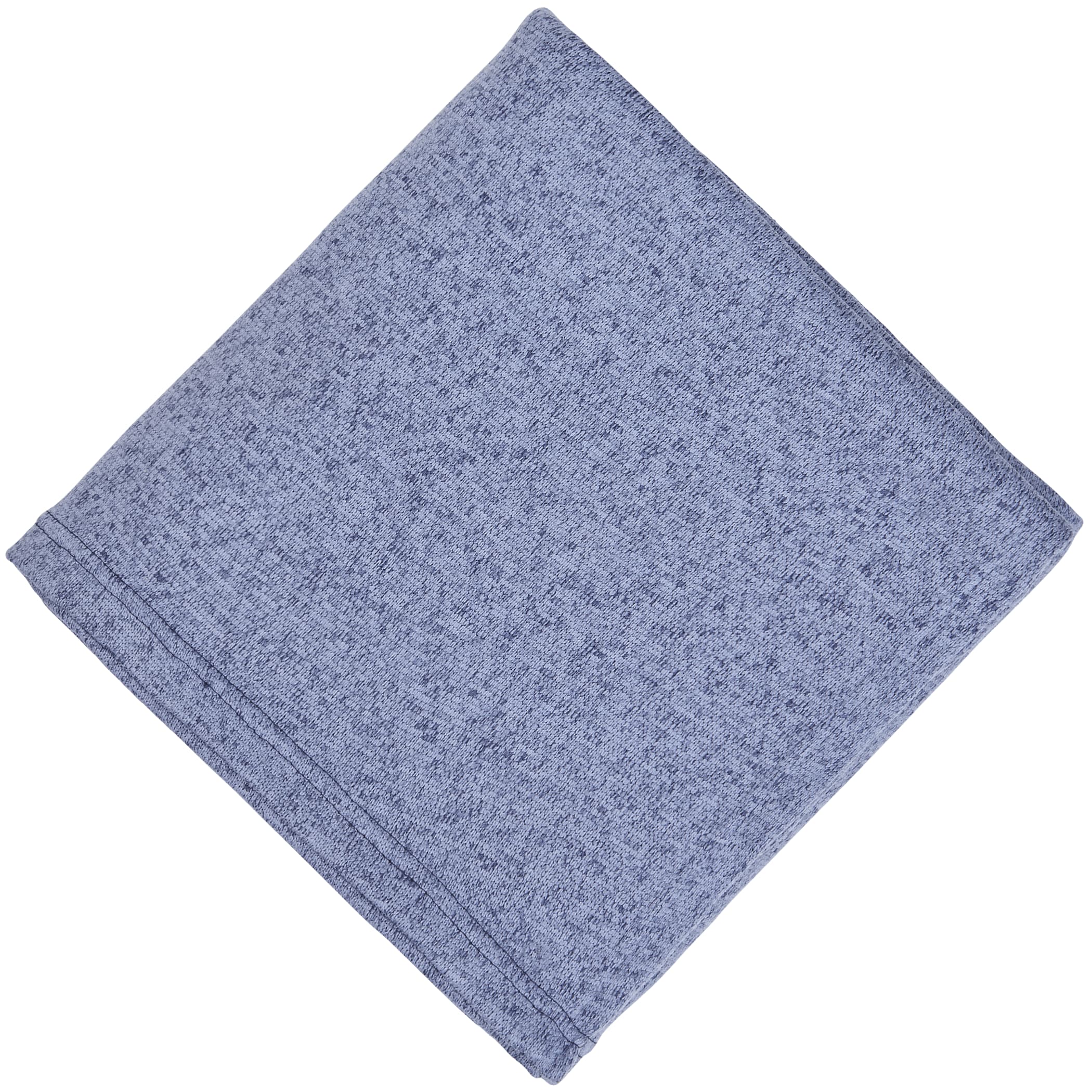 Heathered Fleece Throw Blanket 50'' x 60'' Unfolded 1