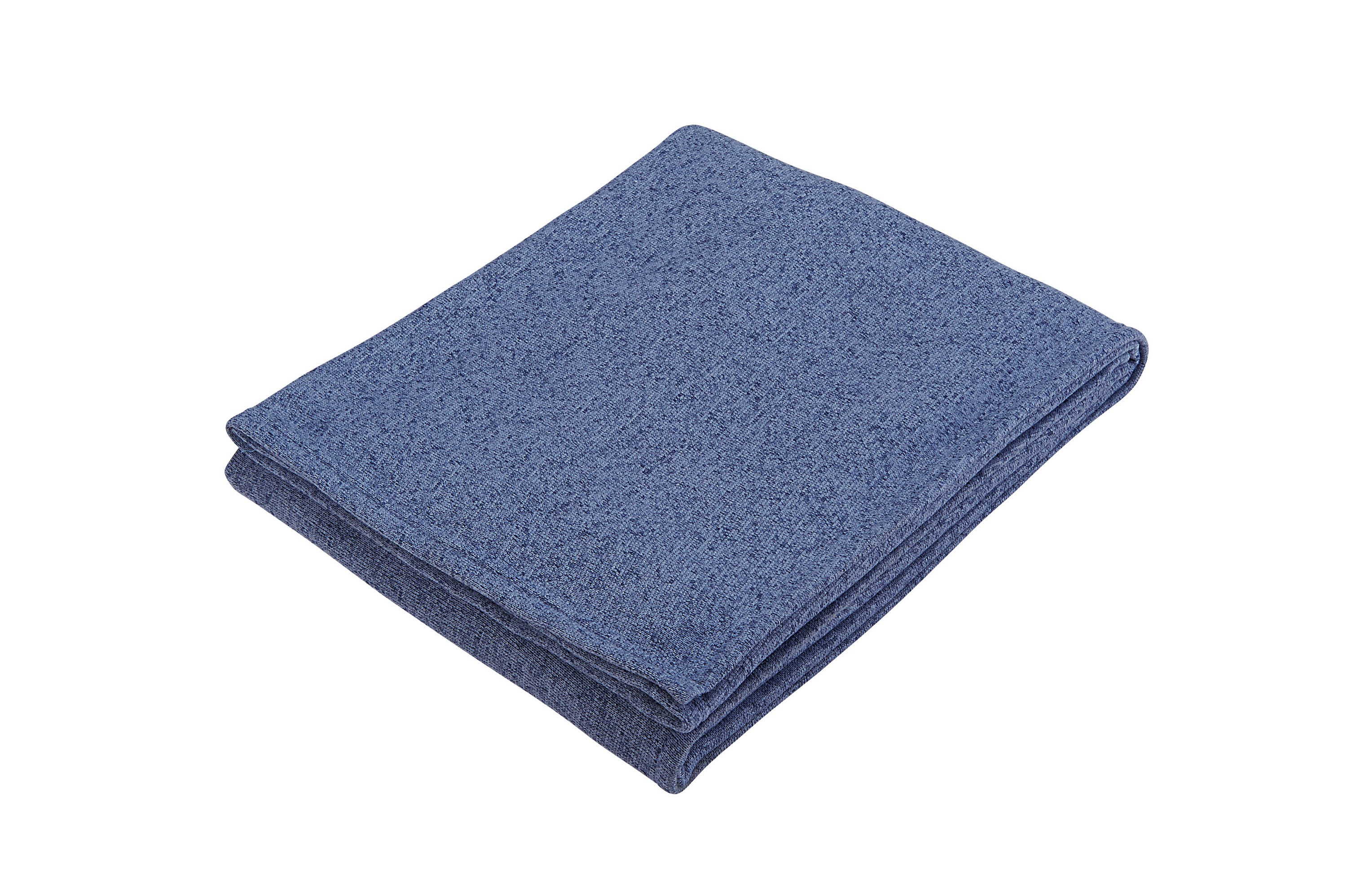 Heathered Fleece Throw Blanket 50'' x 60'' Unfolded 1