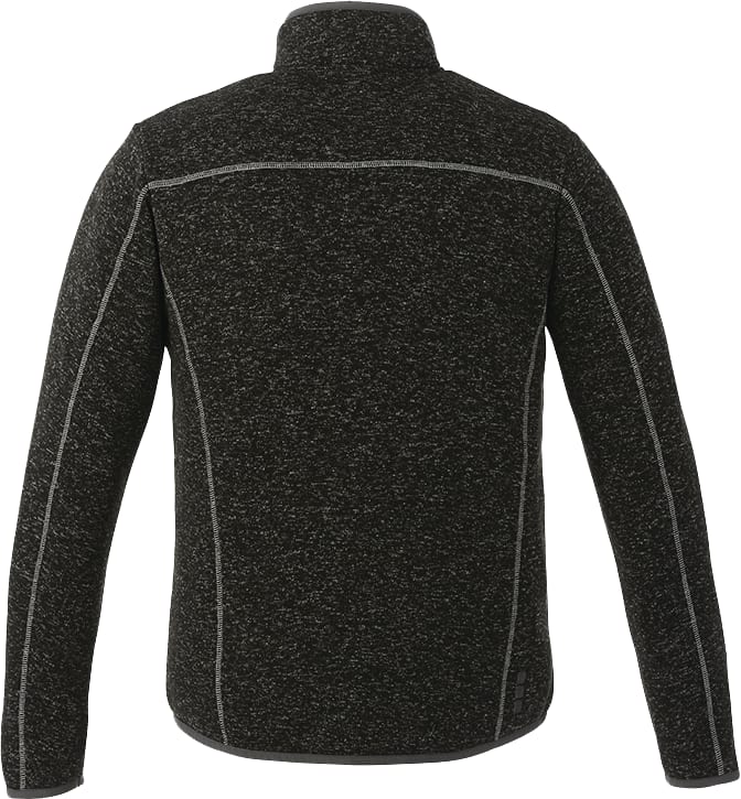 Men's TREMBLANT Sweater Knit Full Zip Jacket with Thumb Holes 1