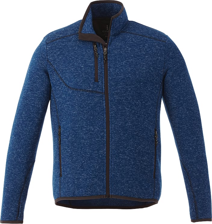 Men's TREMBLANT Sweater Knit Full Zip Jacket with Thumb Holes 1