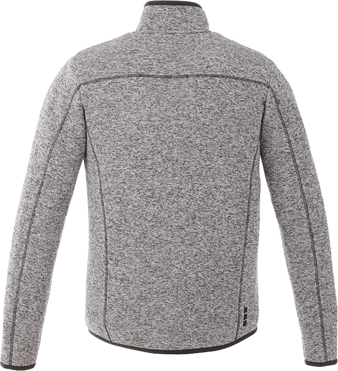Men's TREMBLANT Sweater Knit Full Zip Jacket with Thumb Holes 1