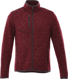 Men's TREMBLANT Sweater Knit Full Zip Jacket with Thumb Holes 1