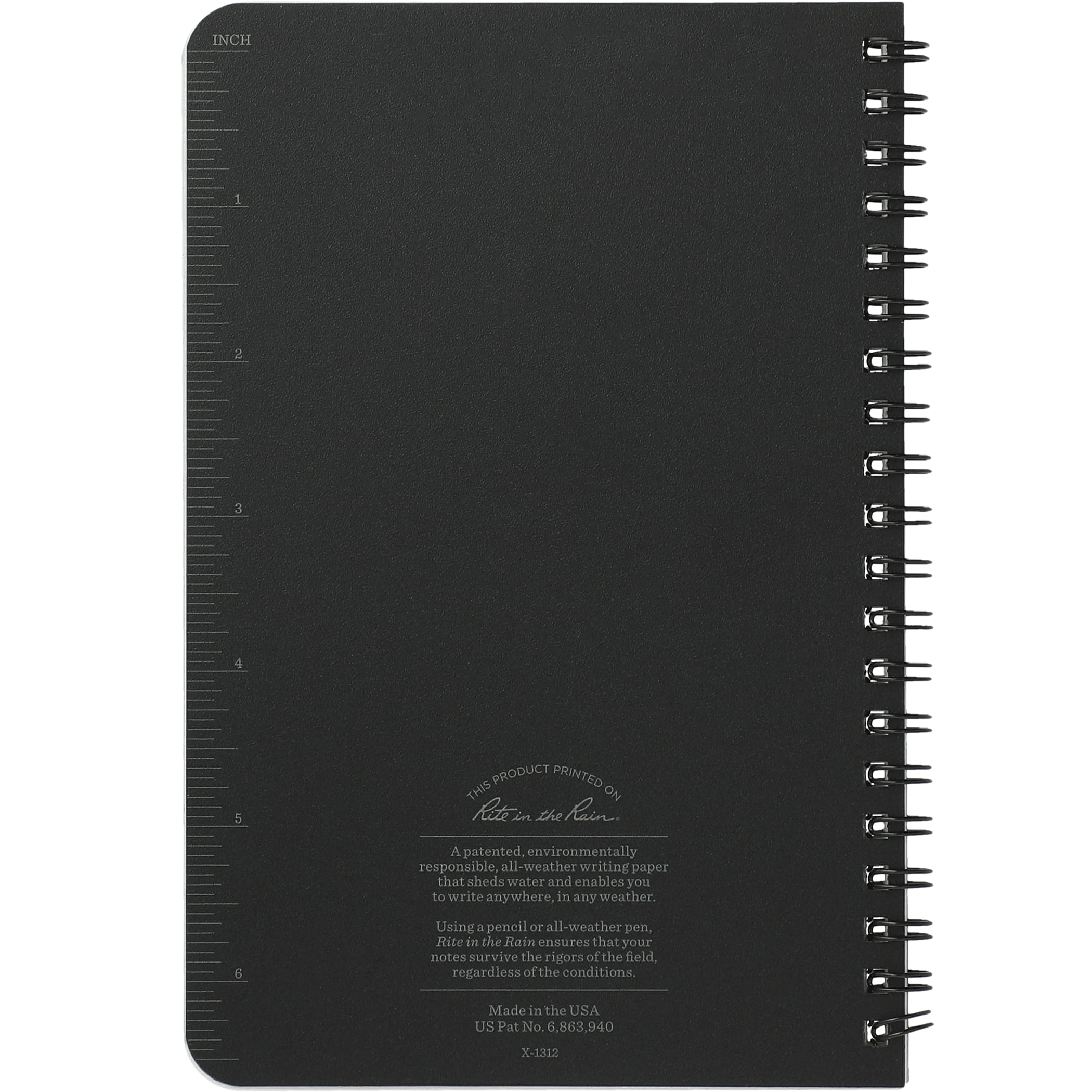 4.6'' x 7'' Rite in the Rain Side Spiral Notebook 1