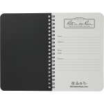 4.6'' x 7'' Rite in the Rain Side Spiral Notebook - 0913-03BKFront 4.6'' x 7'' Rite in the Rain Side Spiral Notebook - 0913-03BKFront
