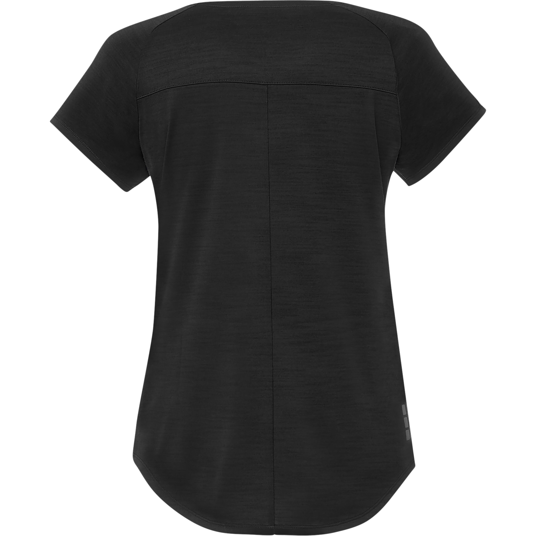Women's AMOS Eco Short Sleeve Curved Hem Tee 1
