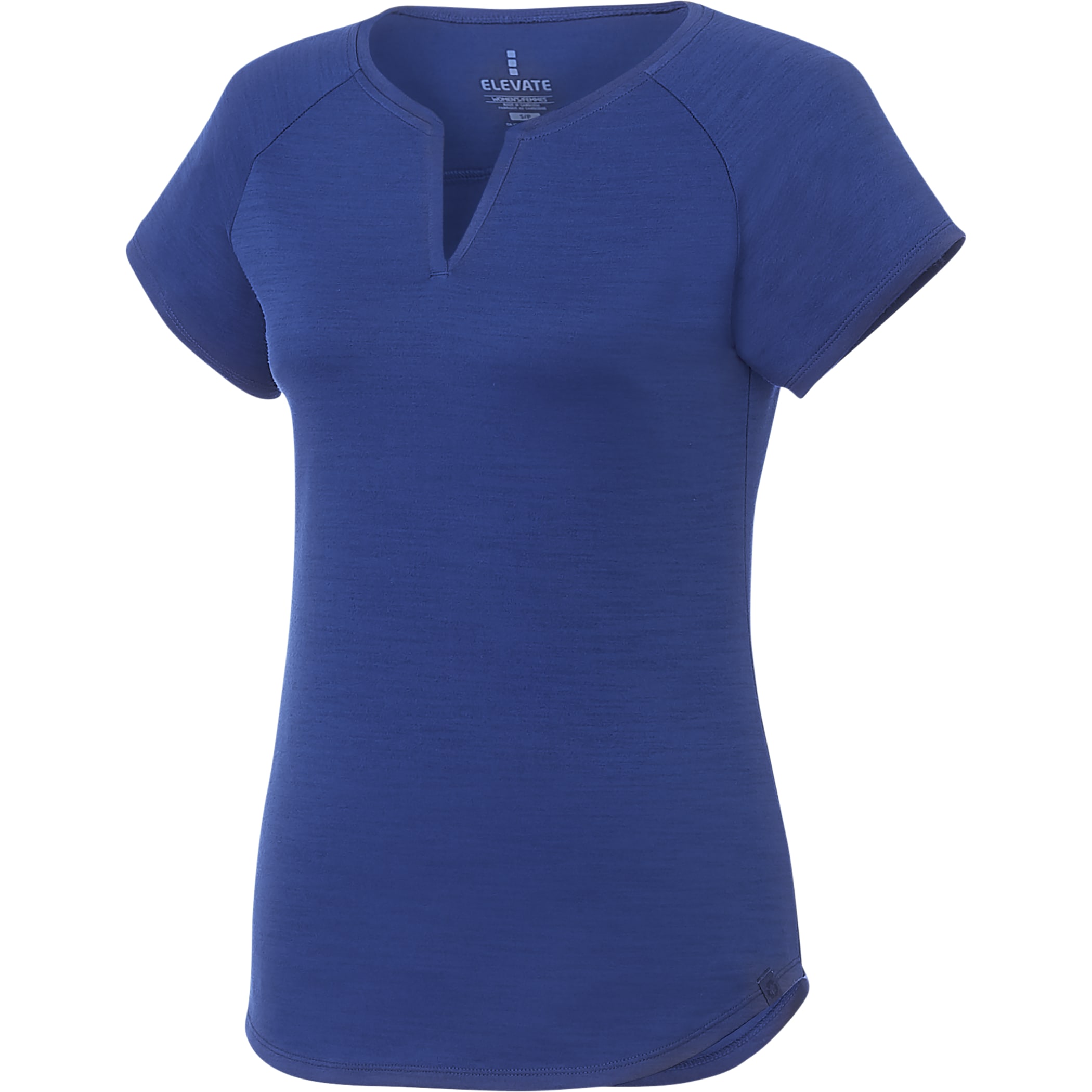 Women's AMOS Eco Short Sleeve Curved Hem Tee 1