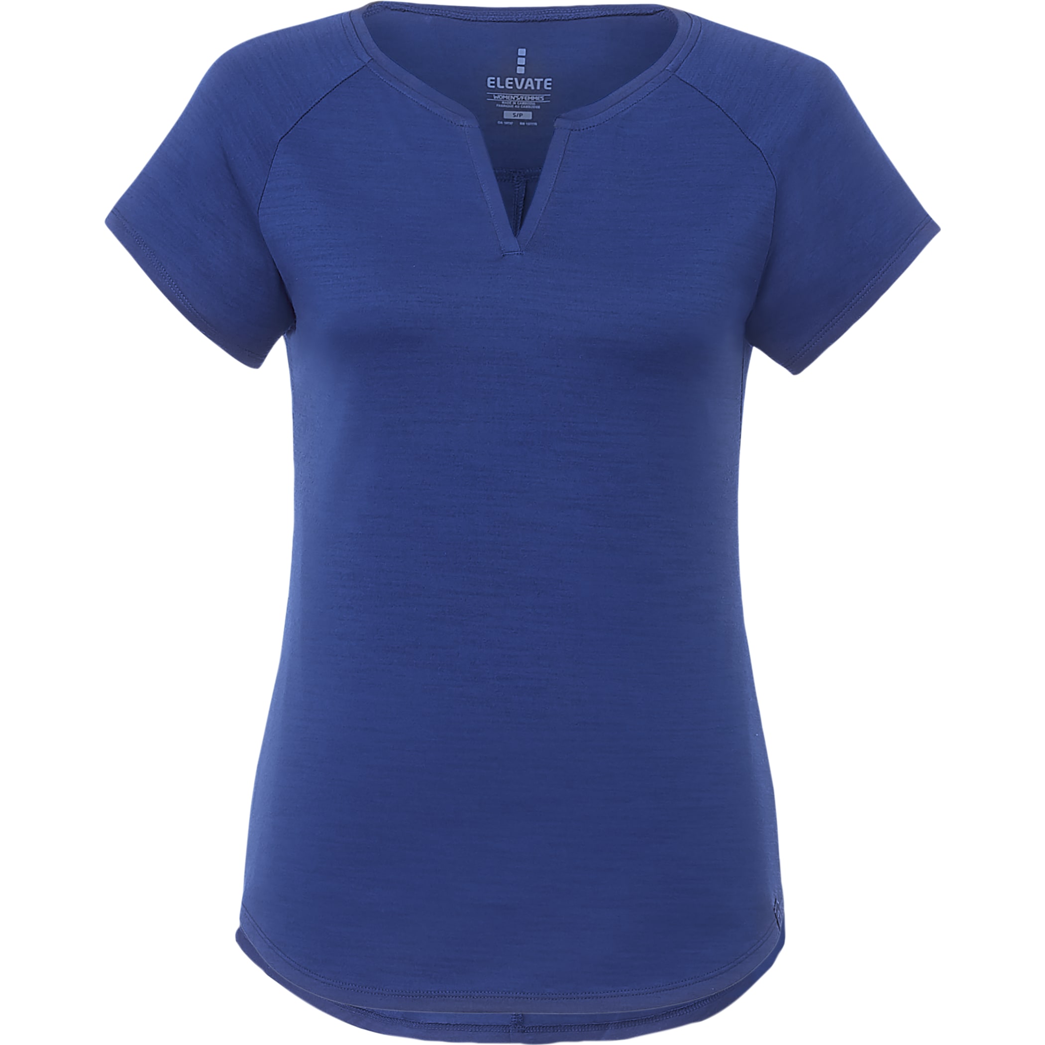 Women's AMOS Eco Short Sleeve Curved Hem Tee 1