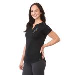 Women's AMOS Eco Short Sleeve Curved Hem Tee - TM97892995Angle-Left Women's AMOS Eco Short Sleeve Curved Hem Tee - TM97892995Angle-Left