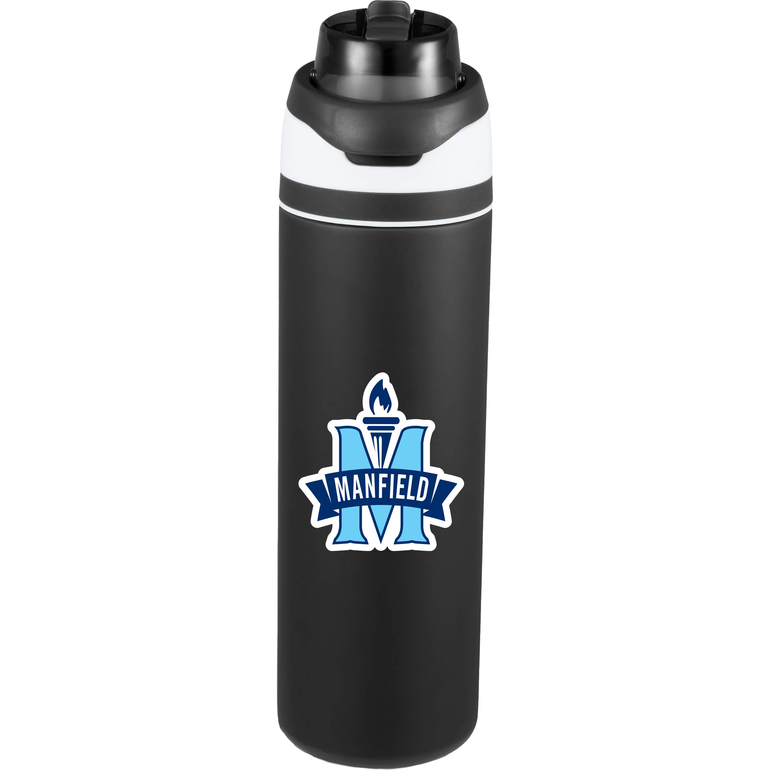 Elvin 28oz Recycled Stainless Flip Straw Bottle 1