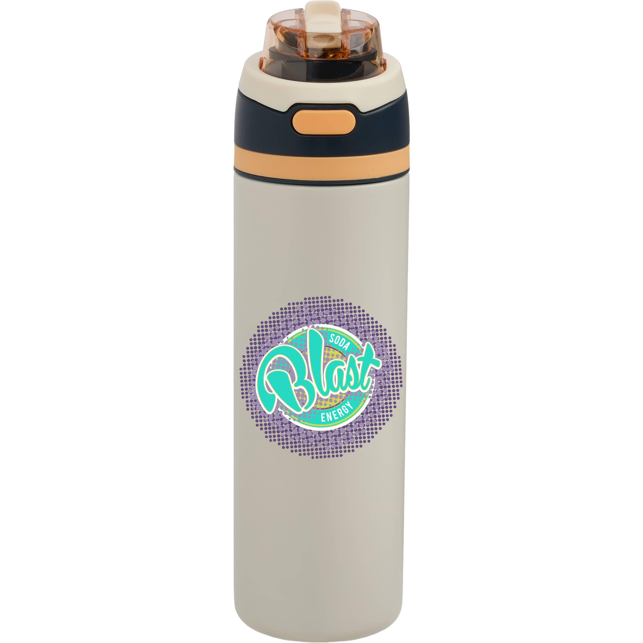 Elvin 28oz Recycled Stainless Flip Straw Bottle 1