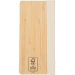 Wellable™ FSC® 100% Bamboo Sticky Notes Pad - 3002-54NTBack Wellable™ FSC® 100% Bamboo Sticky Notes Pad - 3002-54NTBack
