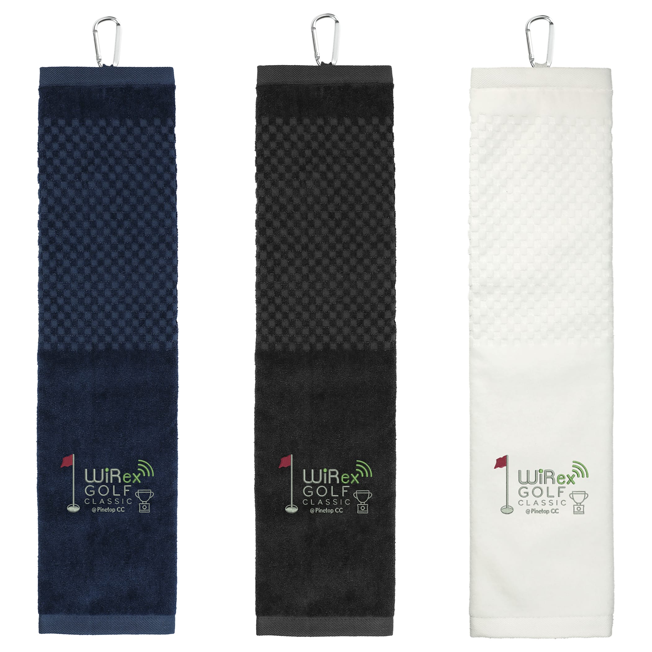 3.5lb./doz. 5.25x22" Scrubber Golf Towel 1