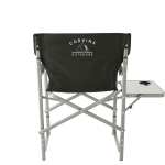 Director's Chair (300lb Capacity) with Side Table - 1070-93BKFront Director's Chair (300lb Capacity) with Side Table - 1070-93BKFront
