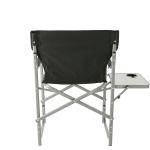 Director's Chair (300lb Capacity) with Side Table - 1070-93BKFront Director's Chair (300lb Capacity) with Side Table - 1070-93BKFront