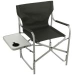 Director's Chair (300lb Capacity) with Side Table - 1070-93BKAngle-Right Director's Chair (300lb Capacity) with Side Table - 1070-93BKAngle-Right