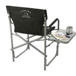 Director's Chair (300lb Capacity) with Side Table - 1070-93BKAngle-Left Director's Chair (300lb Capacity) with Side Table - 1070-93BKAngle-Left