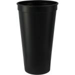 Solid 24oz Recycled Stadium Cup - SM-6013BKFront Solid 24oz Recycled Stadium Cup - SM-6013BKFront