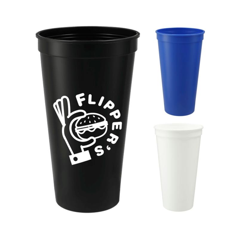 Solid 24oz Recycled Stadium Cup 1 Solid 24oz Recycled Stadium Cup 1