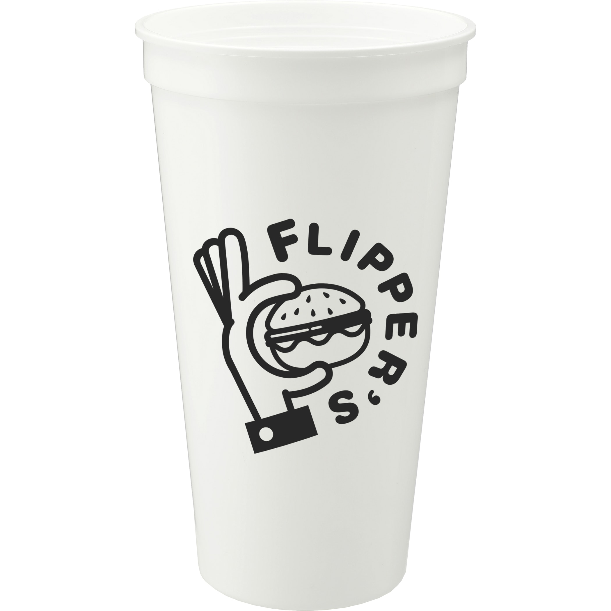 Solid 24oz Recycled Stadium Cup 1