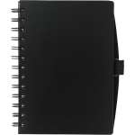 5.5'' x 7'' FSC® Mix Coordinator Spiral Notebook - SM-3450BKFront 5.5'' x 7'' FSC® Mix Coordinator Spiral Notebook - SM-3450BKFront