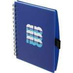 5.5'' x 7'' FSC® Mix Coordinator Spiral Notebook - SM-3450TRBLAngle-Left 5.5'' x 7'' FSC® Mix Coordinator Spiral Notebook - SM-3450TRBLAngle-Left