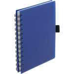 5.5'' x 7'' FSC® Mix Coordinator Spiral Notebook - SM-3450TRBLAngle-Right 5.5'' x 7'' FSC® Mix Coordinator Spiral Notebook - SM-3450TRBLAngle-Right