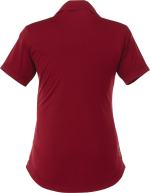 Women's SAGANO Short Sleeve Polo - TM96508369Back Women's SAGANO Short Sleeve Polo - TM96508369Back