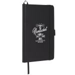 5'' x 7'' FSC® Mix Prism Notebook - SM-5269BKAngle-Right 5'' x 7'' FSC® Mix Prism Notebook - SM-5269BKAngle-Right