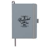5'' x 7'' FSC® Mix Prism Notebook - SM-5269GYFront 5'' x 7'' FSC® Mix Prism Notebook - SM-5269GYFront