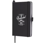 5'' x 7'' FSC® Mix Prism Notebook - SM-5269BKAngle-Left 5'' x 7'' FSC® Mix Prism Notebook - SM-5269BKAngle-Left