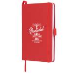 5'' x 7'' FSC® Mix Prism Notebook - SM-5269RDAngle-Left 5'' x 7'' FSC® Mix Prism Notebook - SM-5269RDAngle-Left