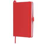 5'' x 7'' FSC® Mix Prism Notebook - SM-5269RDAngle-Left 5'' x 7'' FSC® Mix Prism Notebook - SM-5269RDAngle-Left