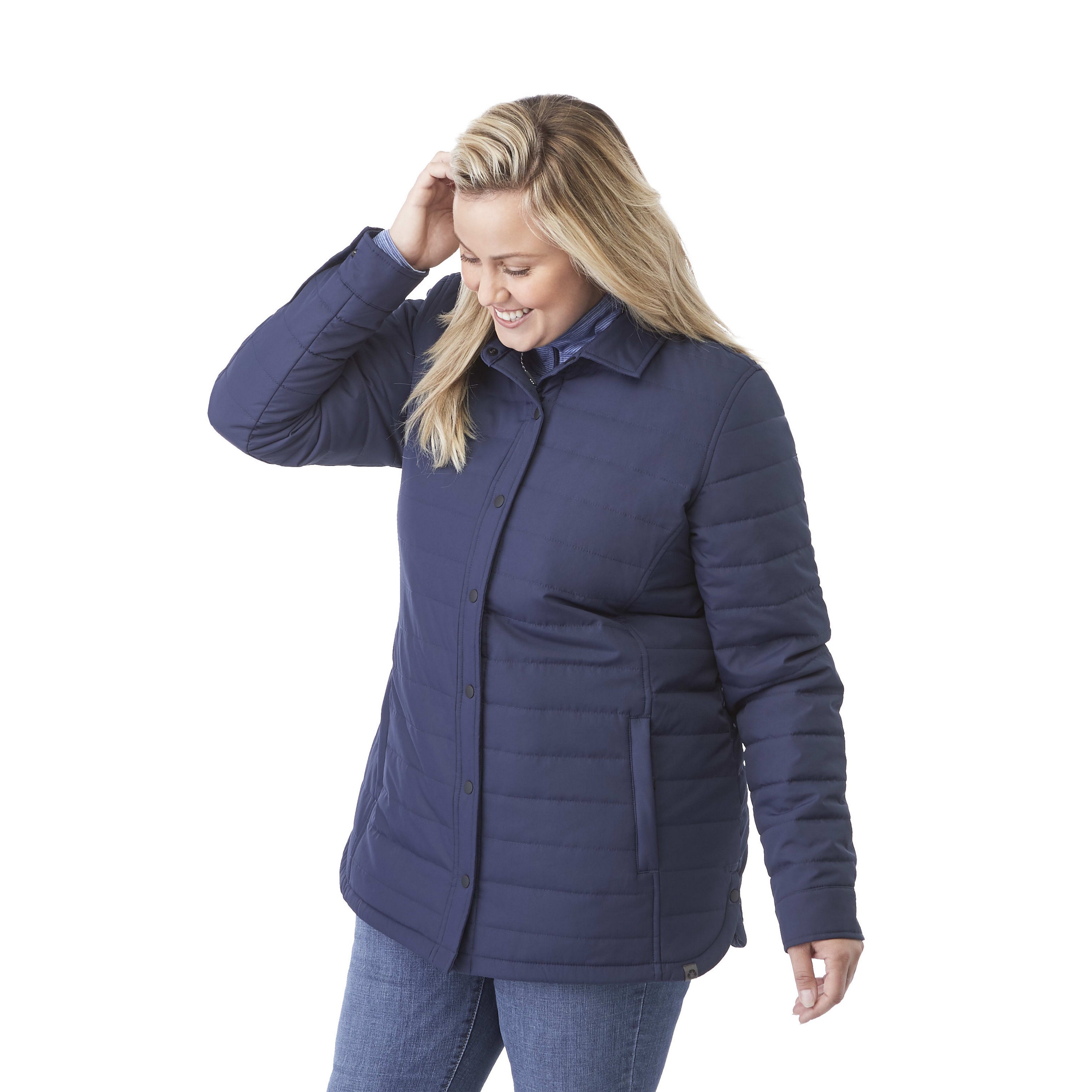 Women's PORTER Eco Insulated Lightweight Shacket 1