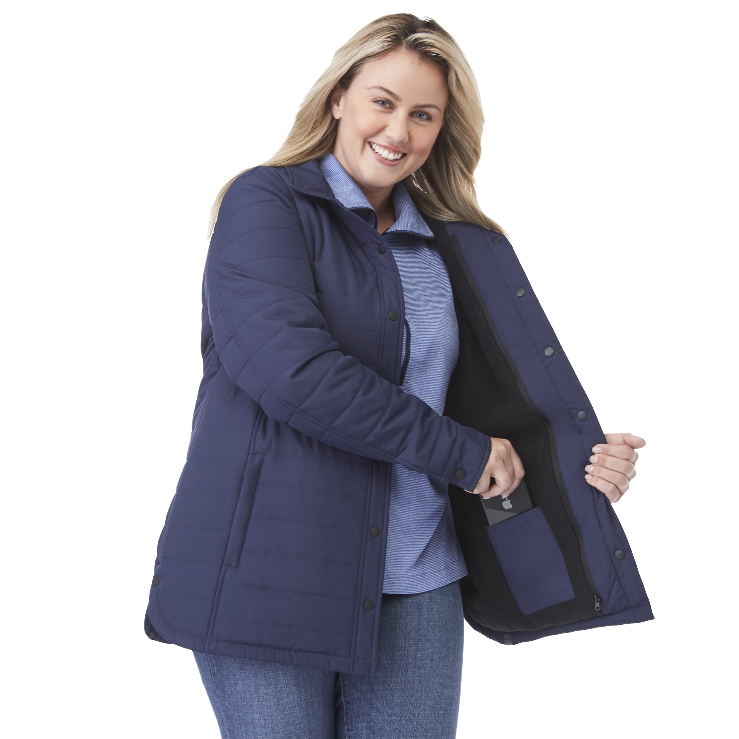 Women's PORTER Eco Insulated Lightweight Shacket 1