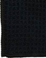 300g Magnetic Waffle Golf Towel - 1401-63BKFront 300g Magnetic Waffle Golf Towel - 1401-63BKFront