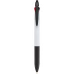 Tri-Color Ink Recycled Stylus Pen - SM-5324BKFront Tri-Color Ink Recycled Stylus Pen - SM-5324BKFront