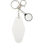 Golf Motel Keychain - SM-2288WHFront Golf Motel Keychain - SM-2288WHFront