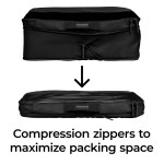 High Sierra Courier Packing Cubes - 8053-57BKFront High Sierra Courier Packing Cubes - 8053-57BKFront