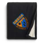 Fleece-Sherpa Blanket - 1080-34BKAngle-Left Fleece-Sherpa Blanket - 1080-34BKAngle-Left