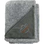 Heathered Fuzzy Fleece Blanket 1 Heathered Fuzzy Fleece Blanket 1