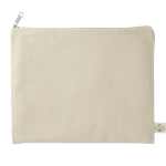 Organic 8oz Cotton Flat Travel Pouch 2 Organic 8oz Cotton Flat Travel Pouch 2