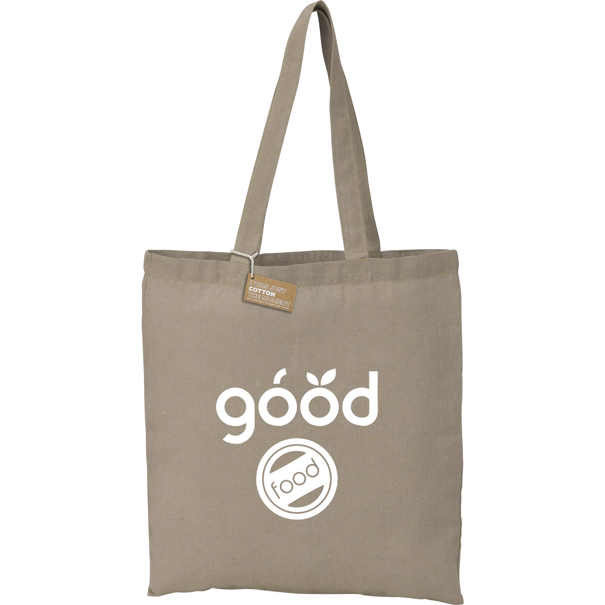 Eco-Friendly 5oz Recycled Cotton Twill Tote Bag 1