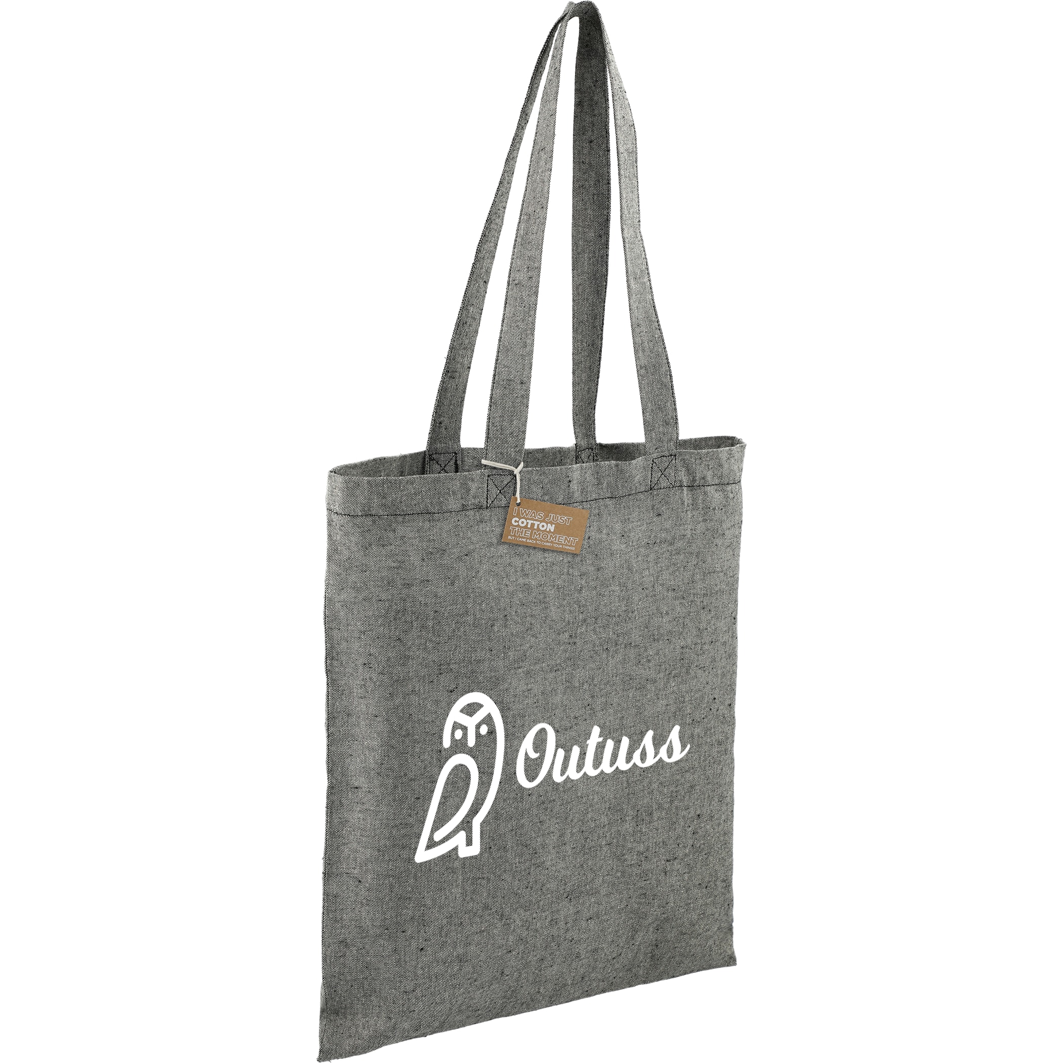 Eco-Friendly 5oz Recycled Cotton Twill Tote Bag 1
