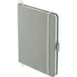 5'' x 7'' FSC® Mix rPET Bound Notebook - SM-5259GYAngle-Left 5'' x 7'' FSC® Mix rPET Bound Notebook - SM-5259GYAngle-Left