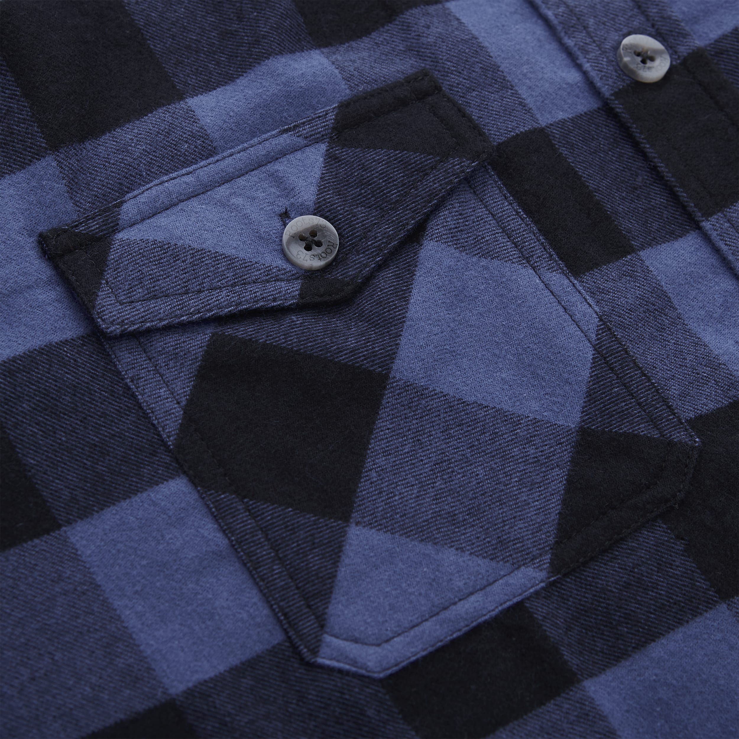 Men's SPRUCELAKE Roots73 Long Sleeve Button Up Flannel Shirt 1