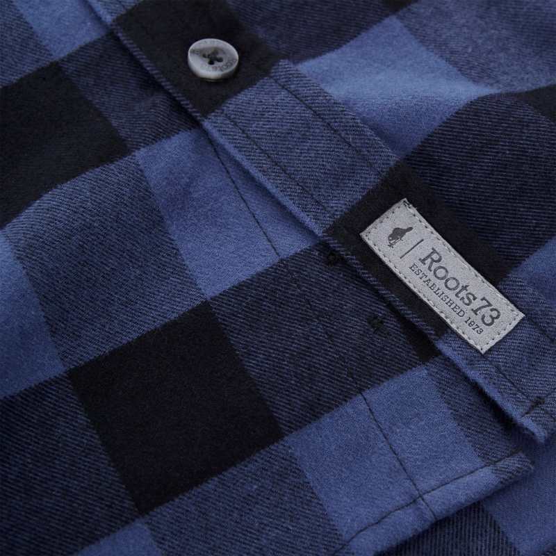 Men%27s SPRUCELAKE Roots73 Long Sleeve Button Up Flannel Shirt 1 Men%27s SPRUCELAKE Roots73 Long Sleeve Button Up Flannel Shirt 1