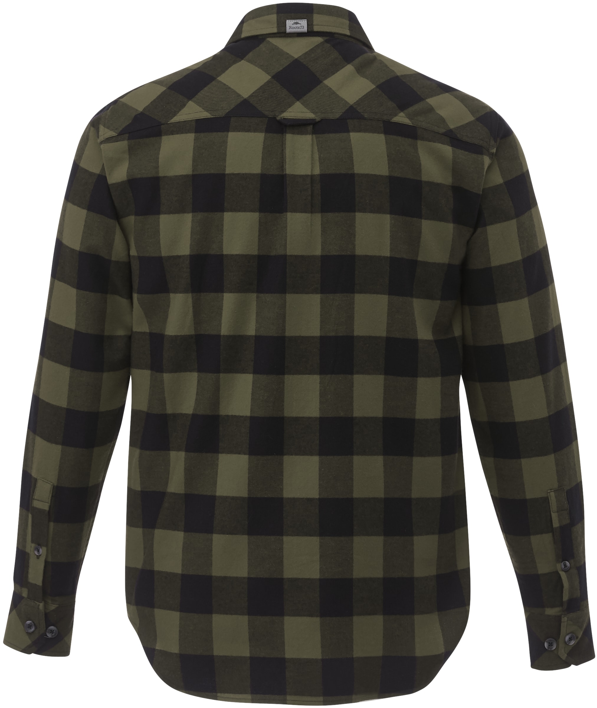 Men's SPRUCELAKE Roots73 Long Sleeve Button Up Flannel Shirt 1