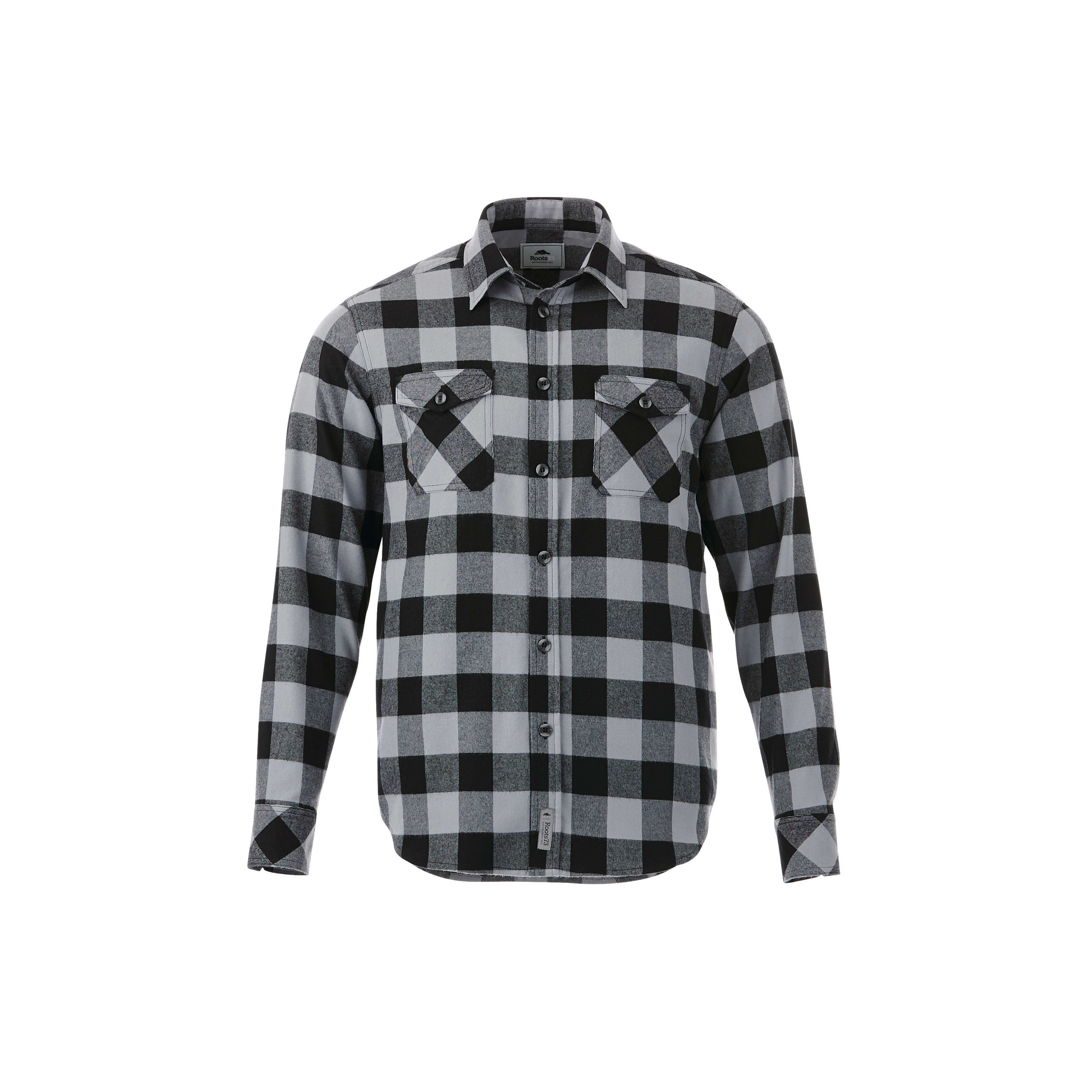 Men's SPRUCELAKE Roots73 Long Sleeve Button Up Flannel Shirt 1