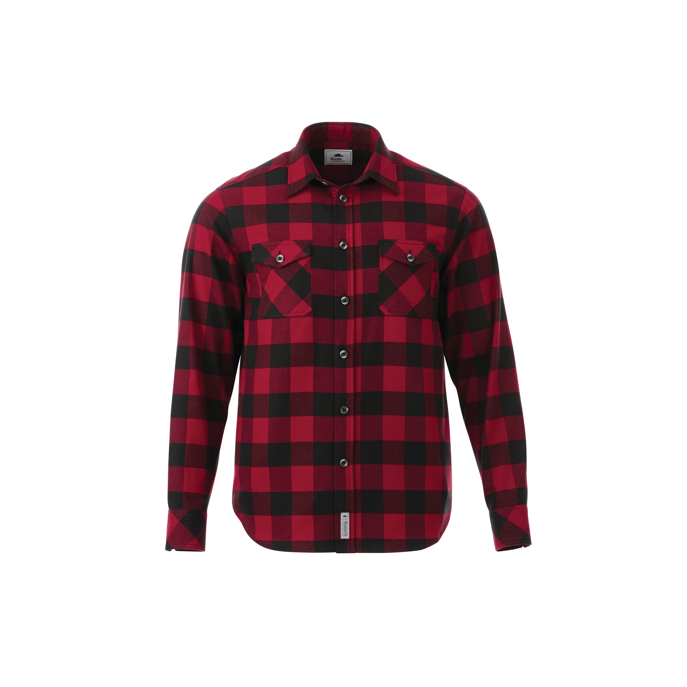Men's SPRUCELAKE Roots73 Long Sleeve Button Up Flannel Shirt 1