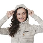 Women's tentree Space Dye Full Zip Fleece Hoodie - TM98141888Front Women's tentree Space Dye Full Zip Fleece Hoodie - TM98141888Front